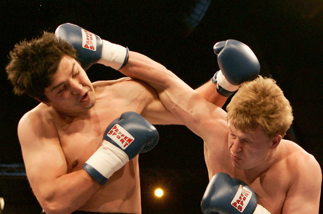 Бой Александра Поветкина и немецкого боксера Мухаммеда Али Дурмаза Фото Getty Images