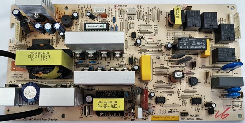 Материнская плата 18664-02-1001542010 (098-88959-01(A)) от ИБП Ippon Smart Power Pro 1400. 