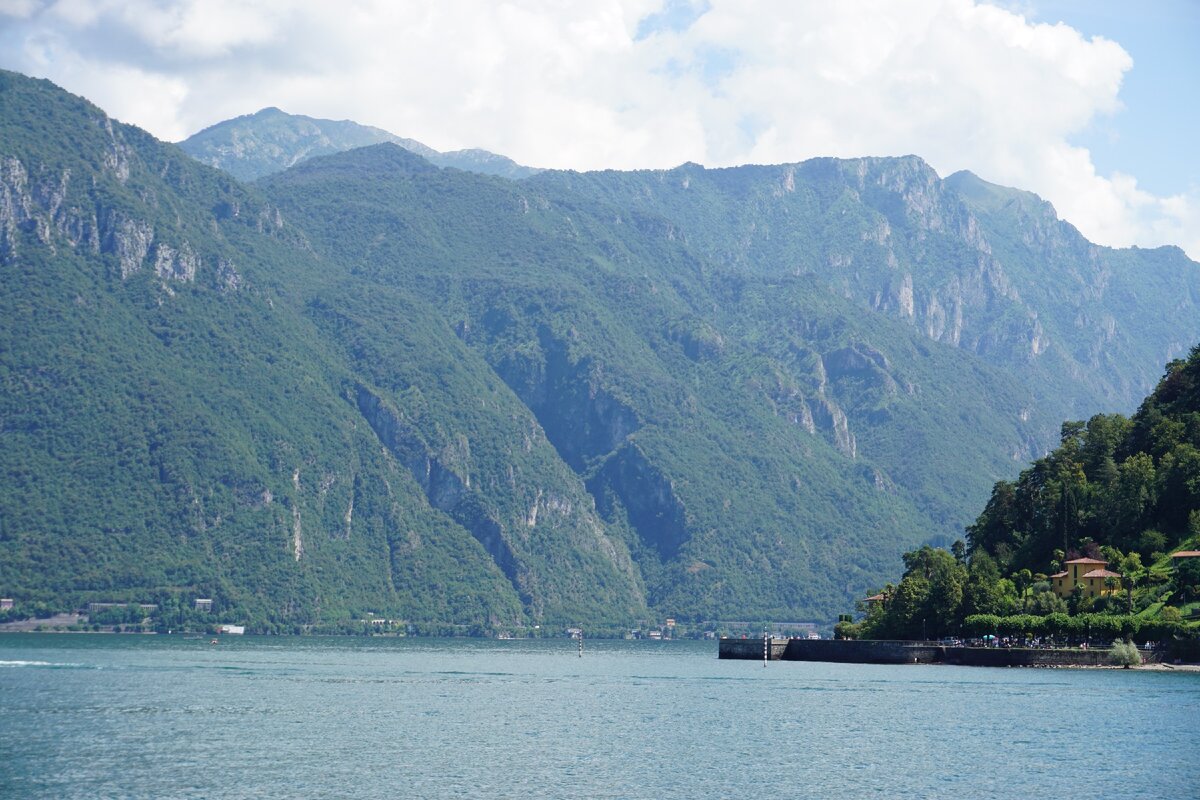 катером по озеру