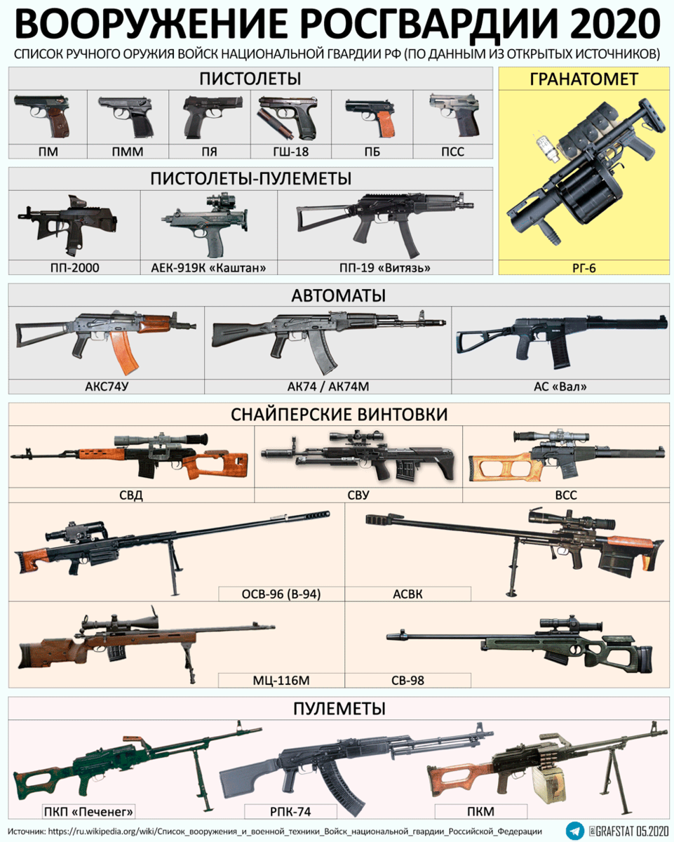 Какие есть оружия. Росгвардия оружие. Росгвардия вооружение. Вооружение росгвардейца. Виды стрелкового оружия.