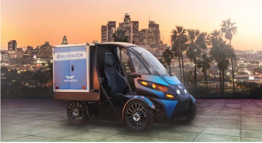 Arcimoto ставит на аренду своего электромобиля Deliverator