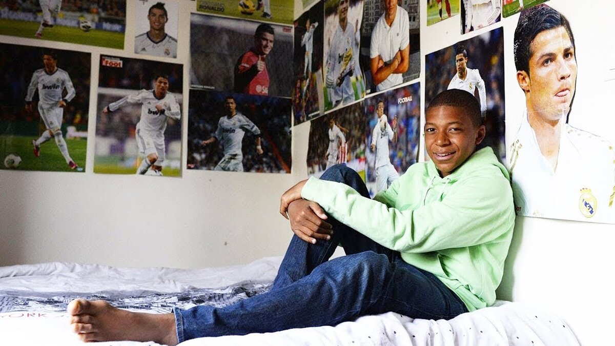 Мбаппе в 14 лет.