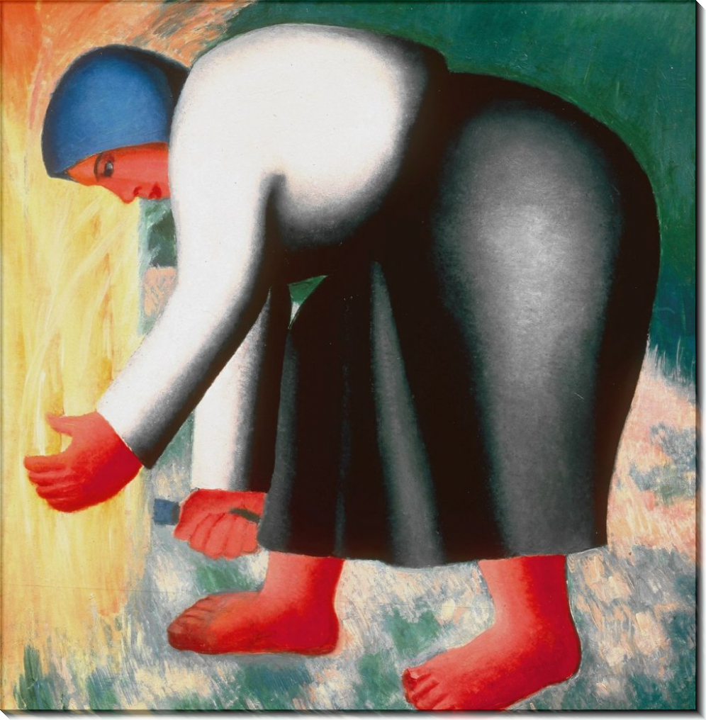Казимир Малевич. «Жница». 1912 г