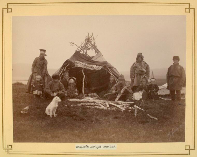 Я.И. Лейцингер. Кольский уезд. Лопари.