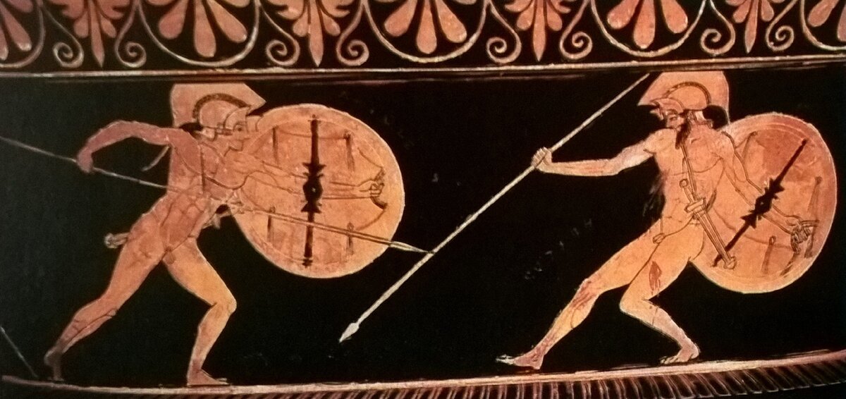 Гоплиты - отборные войска Древней Греции. Вооружение и построение во время боя.