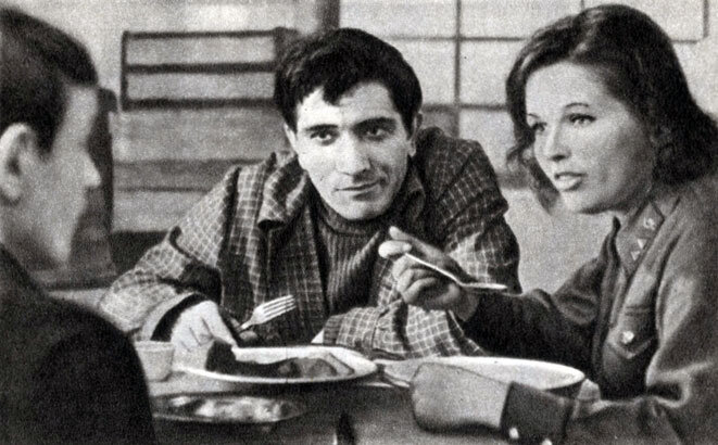 30-летний Джигарханян в фильме "Здравствуй, это я!", 1965 год, фото www.radiovan.fm