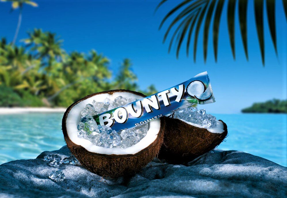 Кадр из рекламы "Баунти".