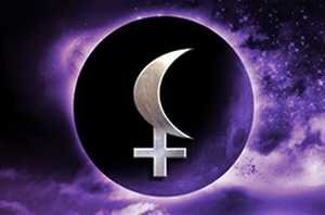 Черная луна - логотип Лилит