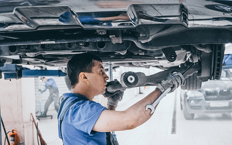 Замена рычагов передней подвески Mercedes GL 350 X166 | Mercedes-Pro ...