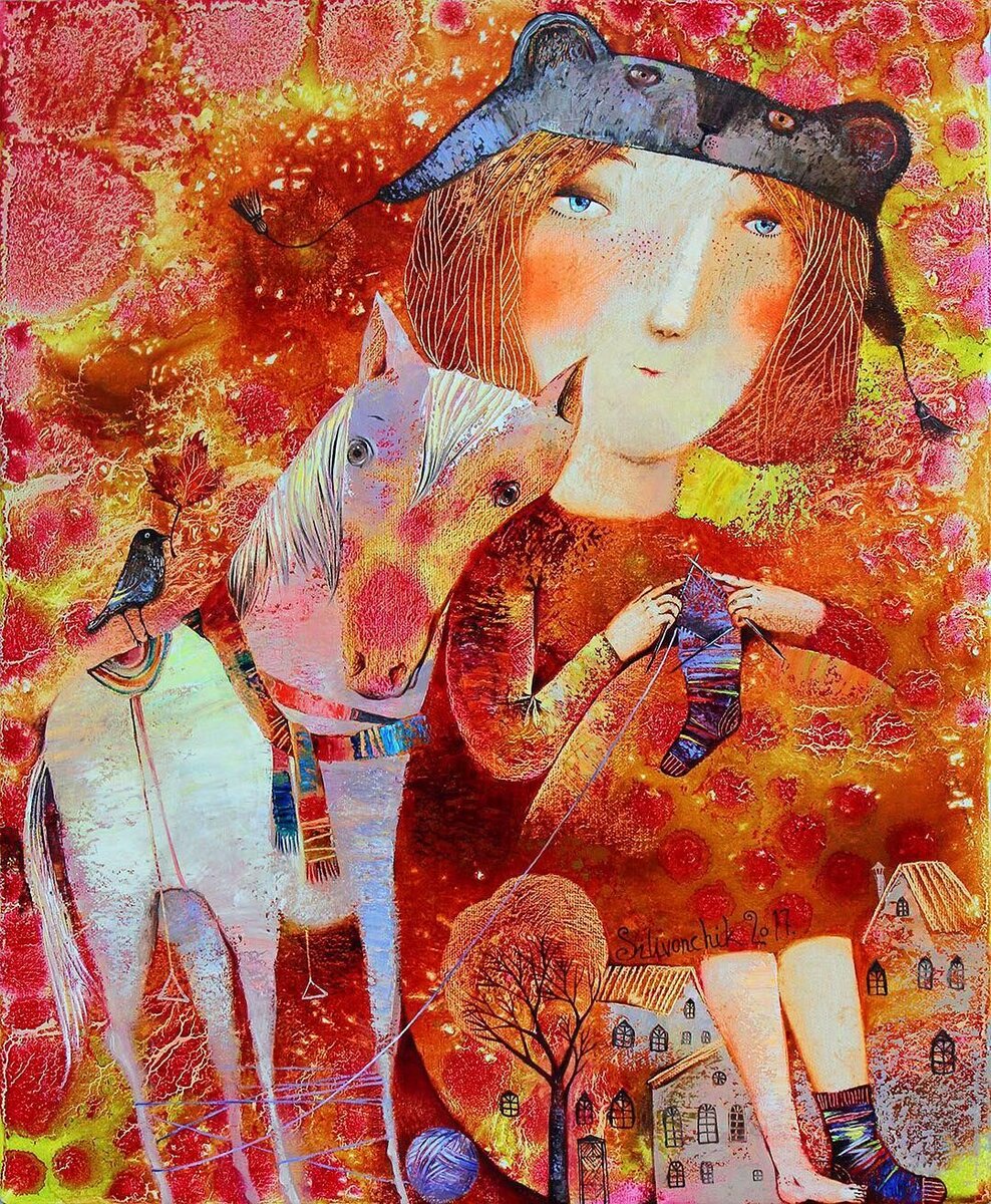 Картины анны силивончик смотреть