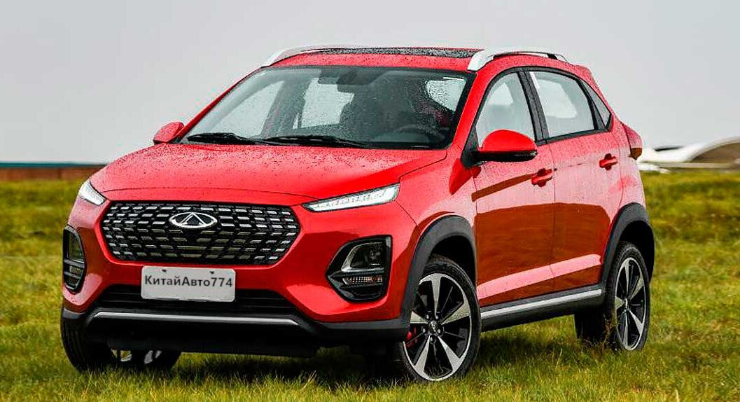 На фото: Tiggo 2 Pro вариант для Китая (у нас будет немного другой рисунок решётки) 