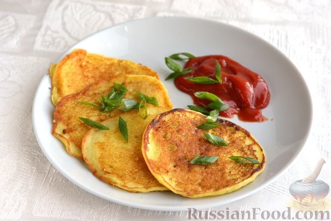 кефир, мука, чеснок, майонез, масло растительное, сода, куркума, соль