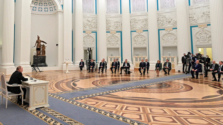 ЗАСЕДАНИЕ СОВЕТА БЕЗОПАСНОСТИ. ФОТО: KREMLIN.RU 