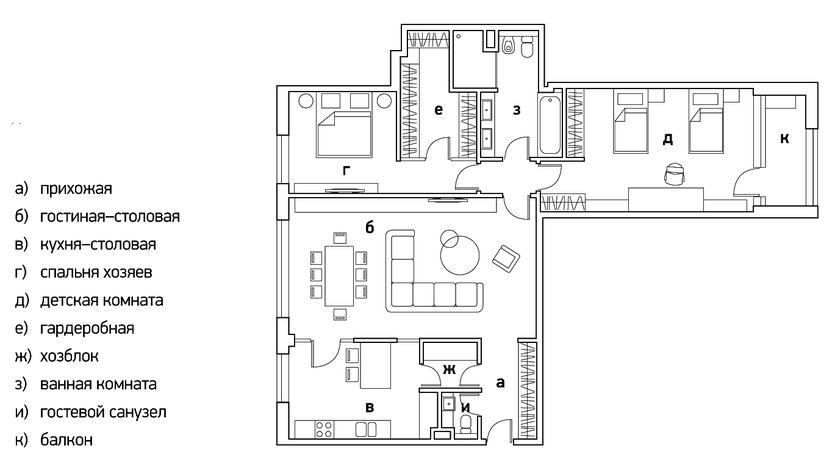 Планировка квартиры