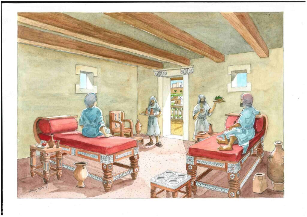    Инкрустация из слоновой кости на мебели в представлении художника / ©Shalom Kweller