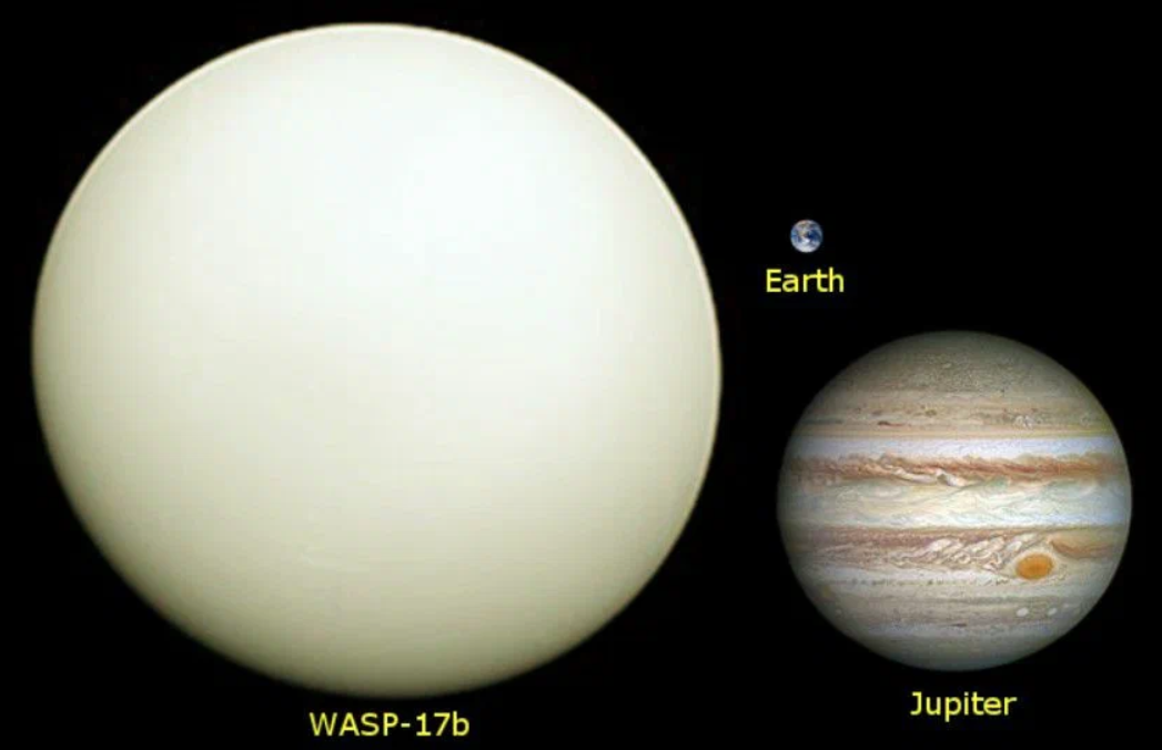 Планеты больше юпитера в 318 раз. Wasp 17b. Wasp 17 b экзопланеты. Планета Wasp-12b. Wasp-1 b Планета.