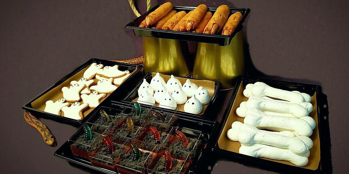 Адски вкусный сет десертов на Хэллоуин