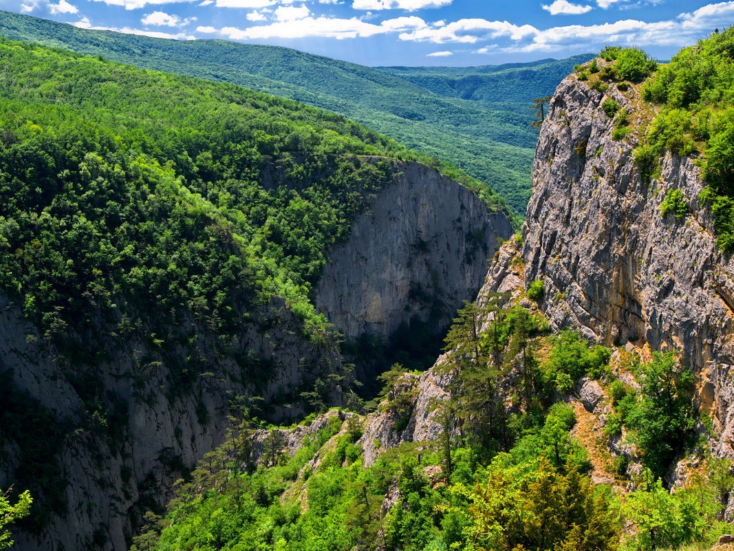 Каньон в крыму фото