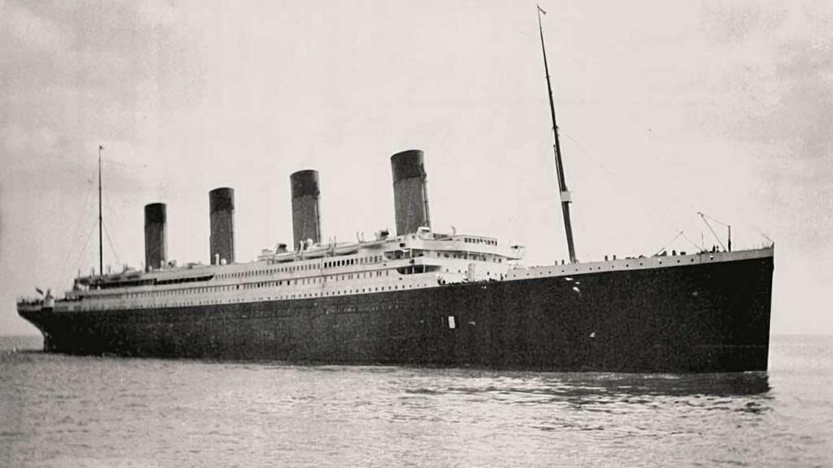    Корабль «Титаник» в Ирландском море:Wikimedia Commons / Picryl.com