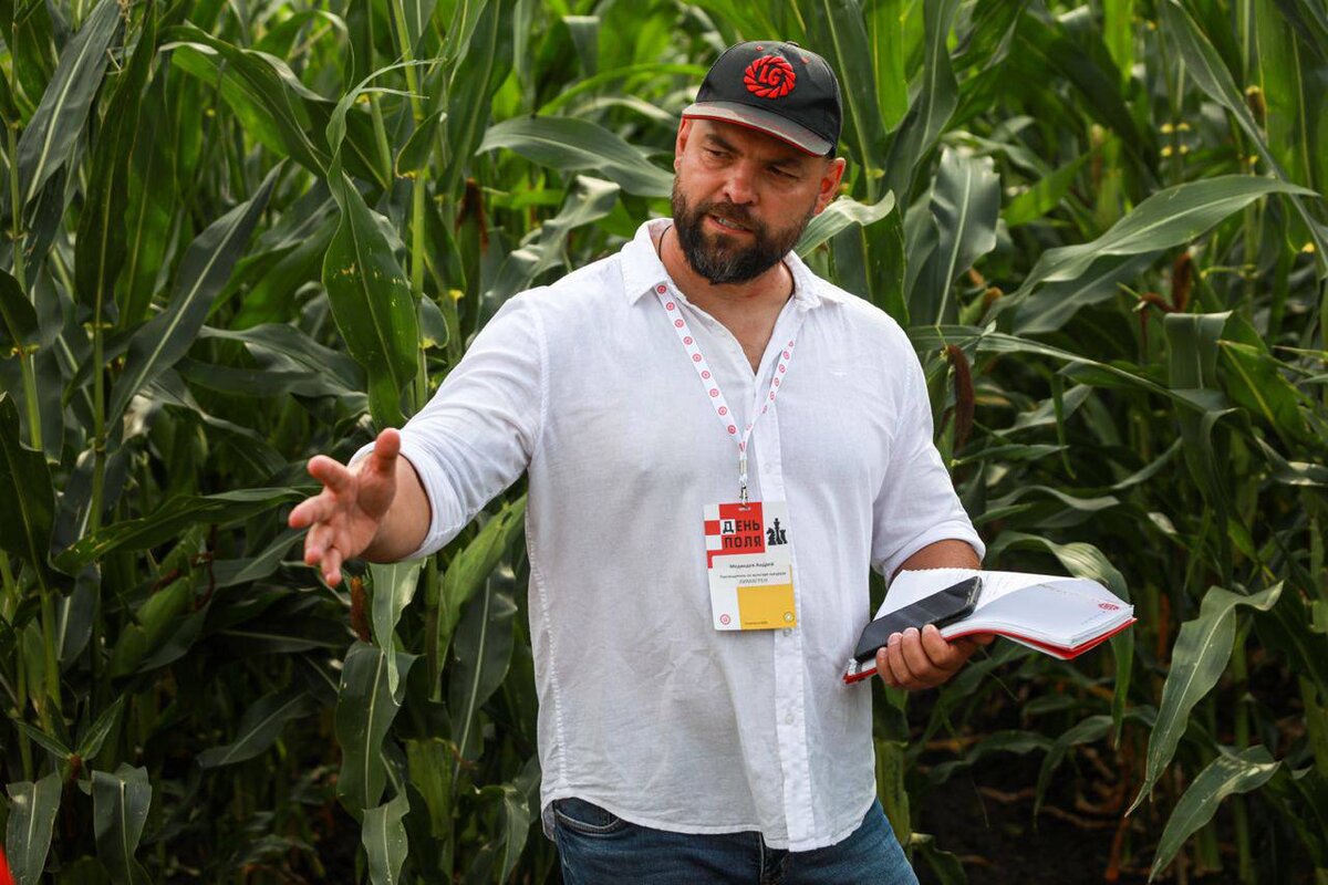 Руководитель по культуре кукуруза компании «Лимагрен» Андрей Медведев
