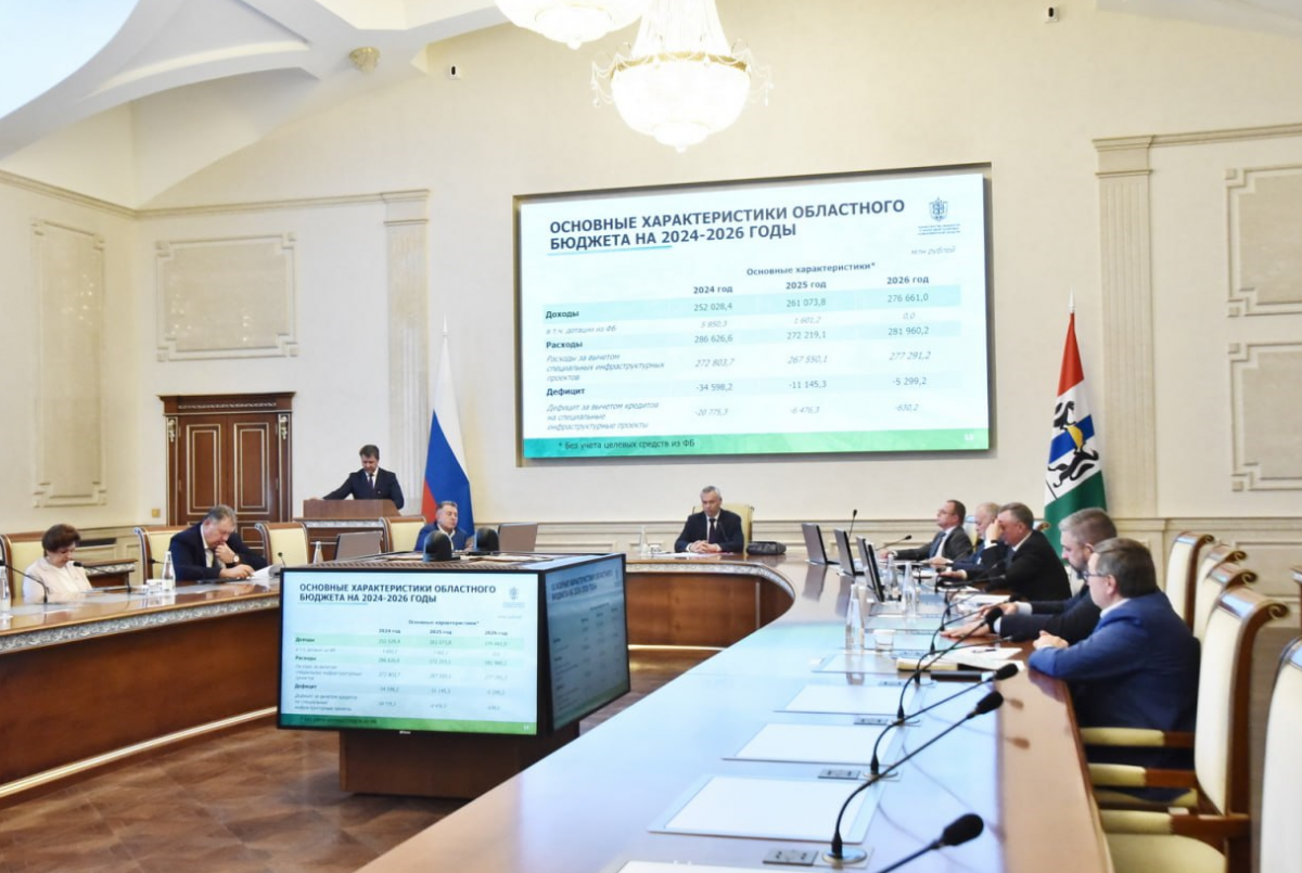    Губернатор Травников рассказал о приоритетах облбюджета на ближайшие 3 года