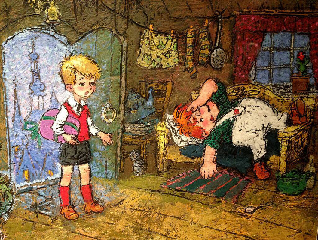 Сказка карлсон который живет. Карлсон художник. Карлсон художник Савченко.
