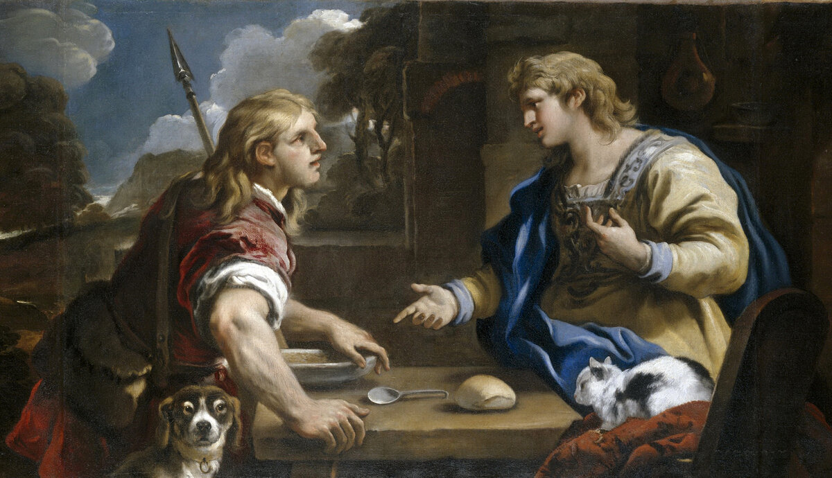 Исав и Иаков, Лука Джордано