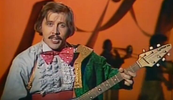 В.Золотухин в телепредставлении "Эти невероятные музыканты" (1977)