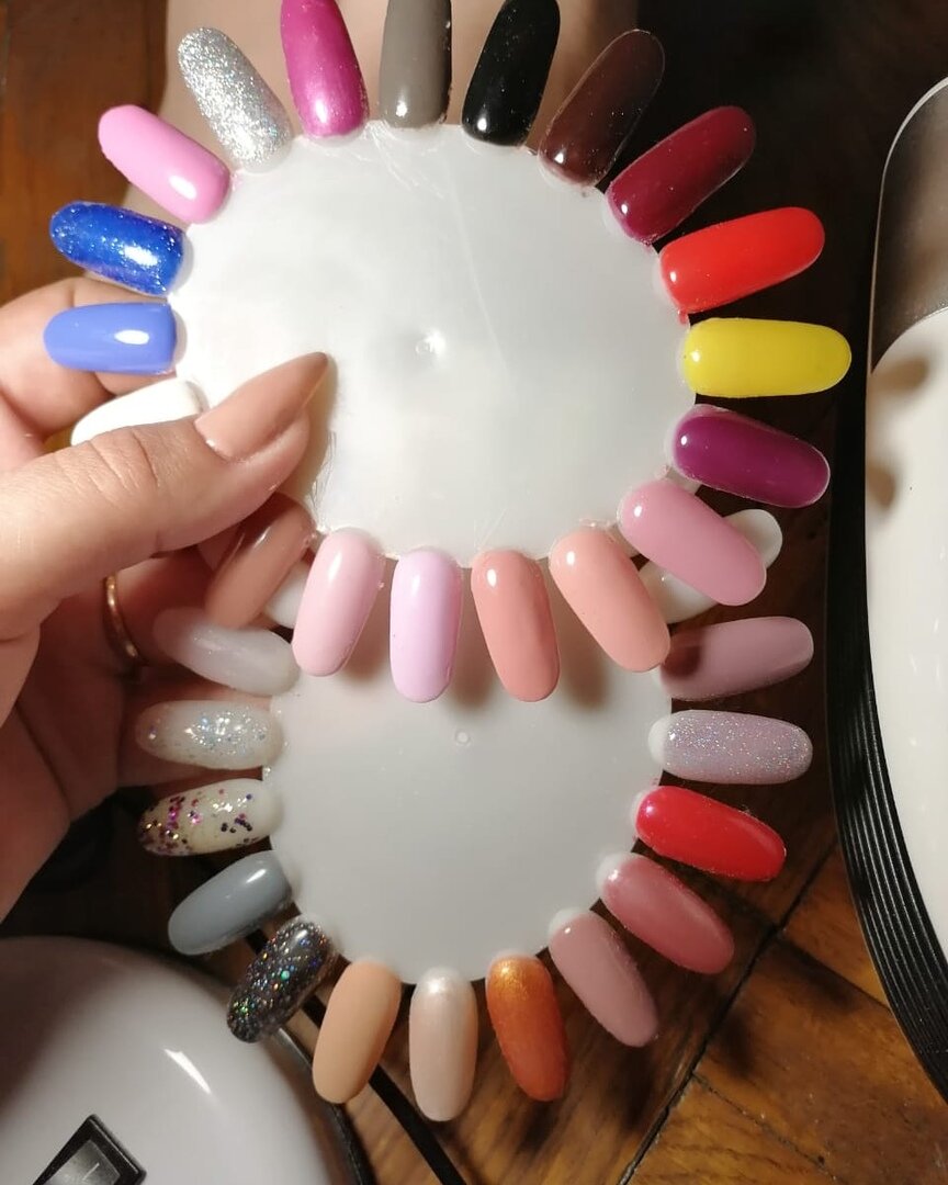 палитра гель-лаков