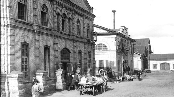 Комплекс цехов каслинского завода первой половины ХIХ века 