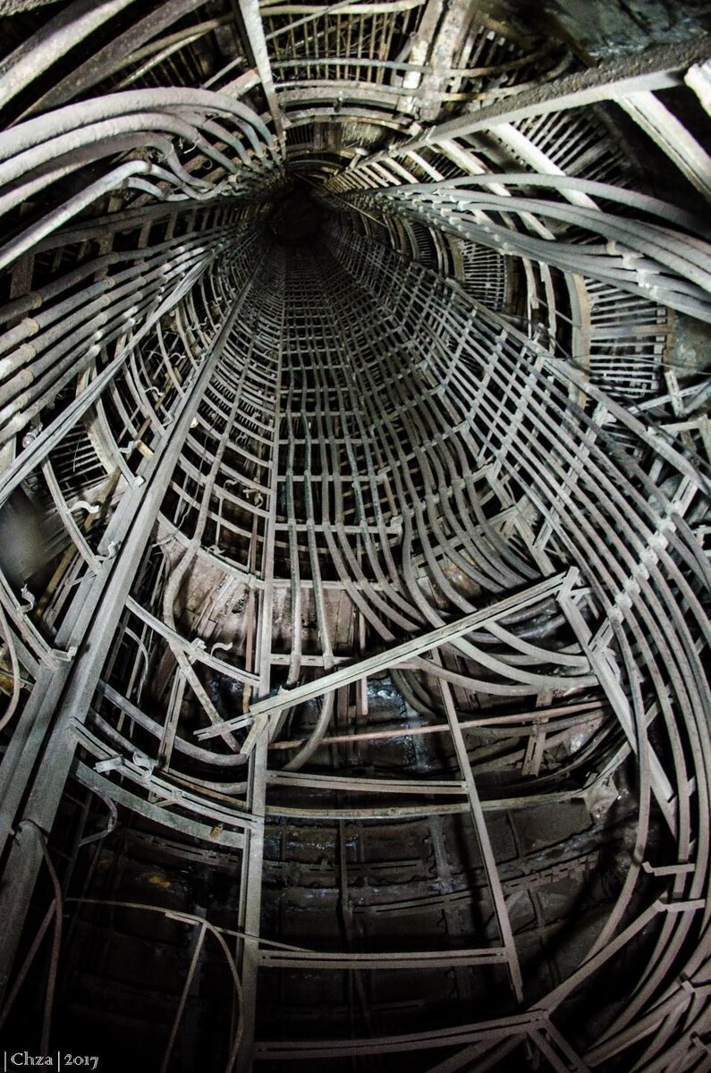 Ствол шахты Московского Метрополитена