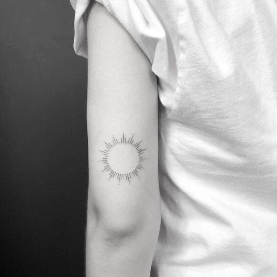 Тату солнце и луна значение | + фото татуировок | Идеи 