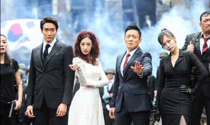 Кадр из дорамы. Актерский состав.