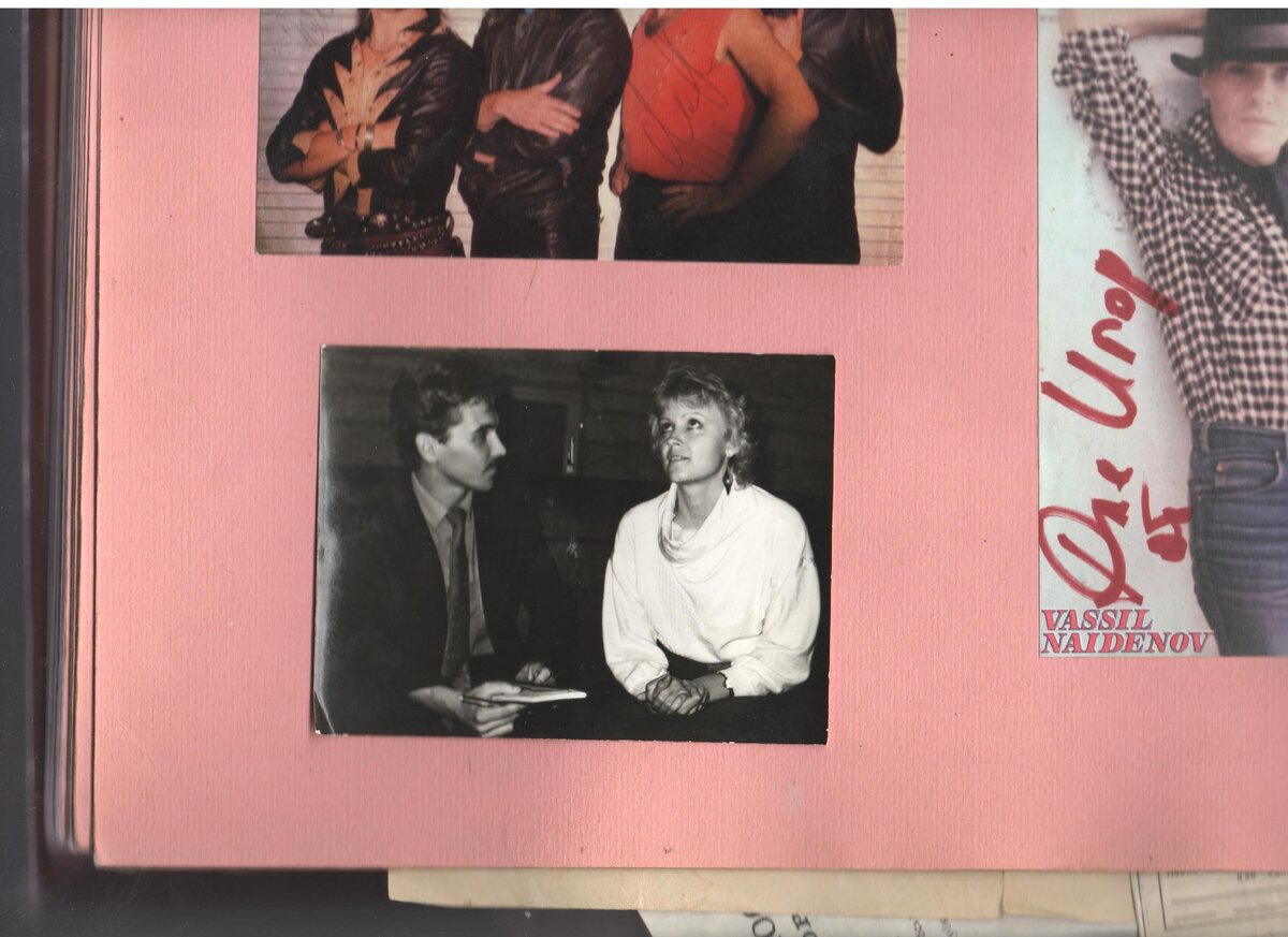 С Анне Вески, Таллиннский спортхолл , 1987 год.