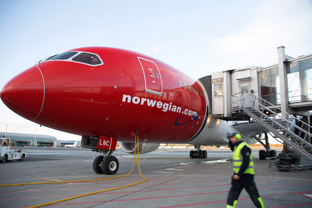 Самолет в норвегию