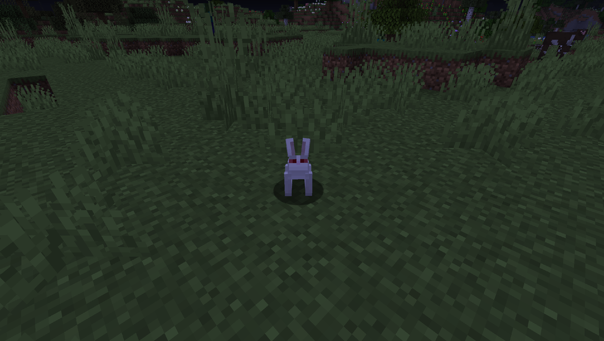 Но при наступлении темноты становится ясно, что никакого свечения в его глазах нет.