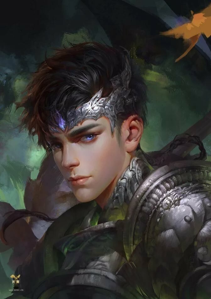 Теперь я выгляжу так. Это портрет, нарисованный королевским художником.