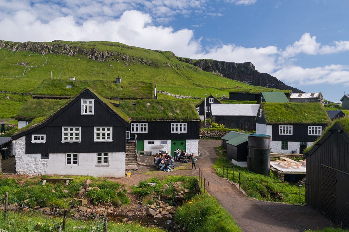 Фарерские острова кому принадлежат где находятся Faroe Islands / Norway Orte, Färöer, Gebäude