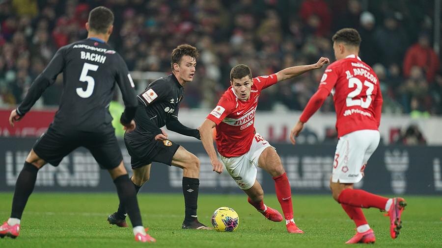 матч на кубок России между Спартаком и ЦСКА. Фото получено из открытых интернет -источников.