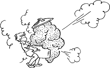 Почему каша лезет?