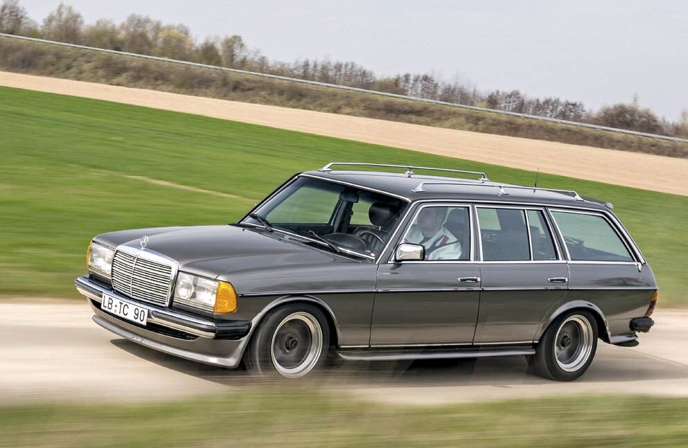 Mercedes Benz w123 в кузове универсал