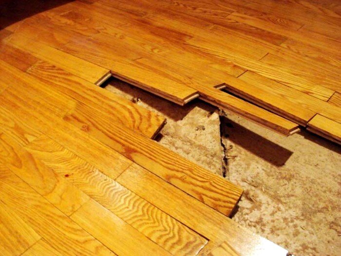 Случай в доме где не соблюдались требования по гидроизоляции основания