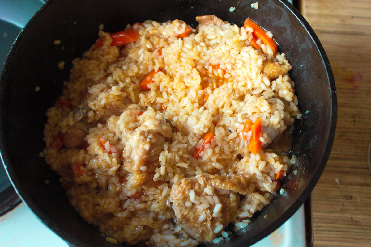 «Царская каша» из риса с курицей. Шикарное блюдо из простейших продуктов