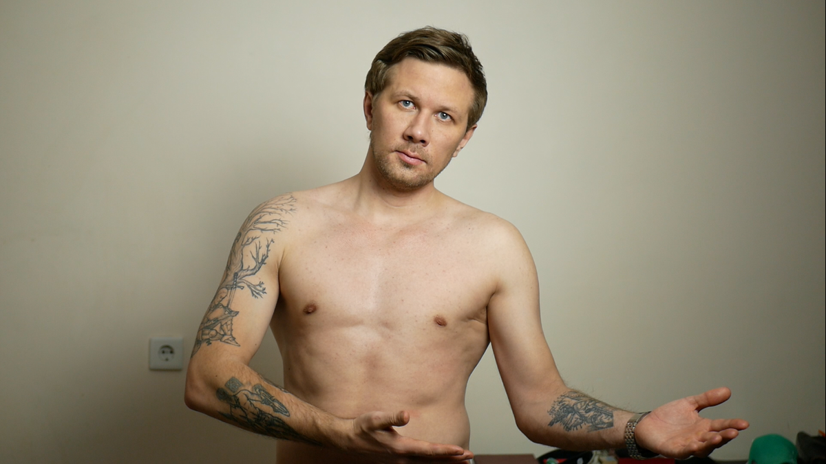 На самом деле у меня больше татуировок