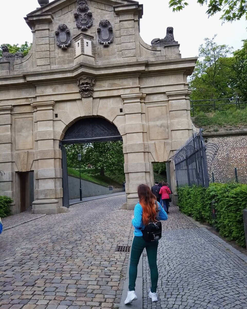 Ворота крепости Вышеград в Праге