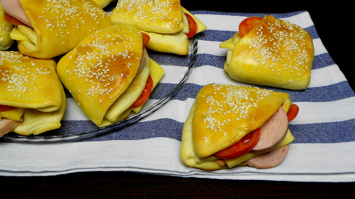 Булочки-бургеры для вкусного перекуса(менять начинку можно хоть каждый  день) | Pro еду | Дзен