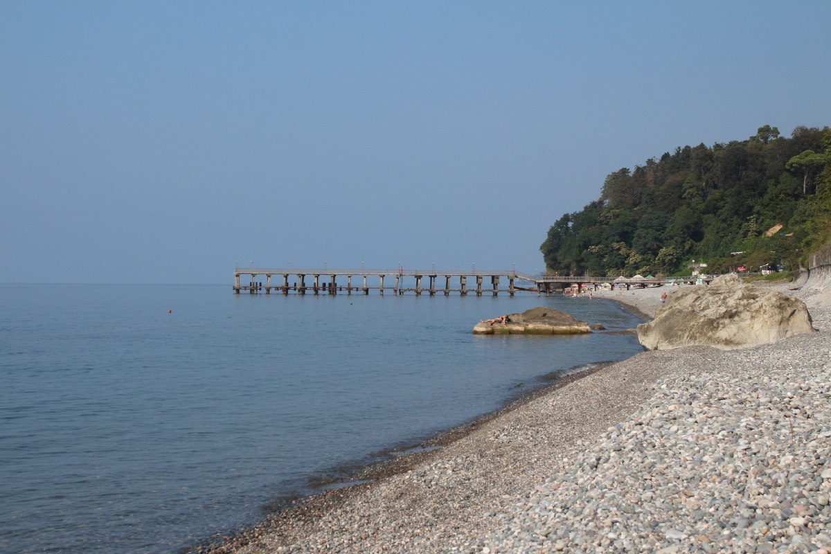 Чёрное море, Грузия, фото автора