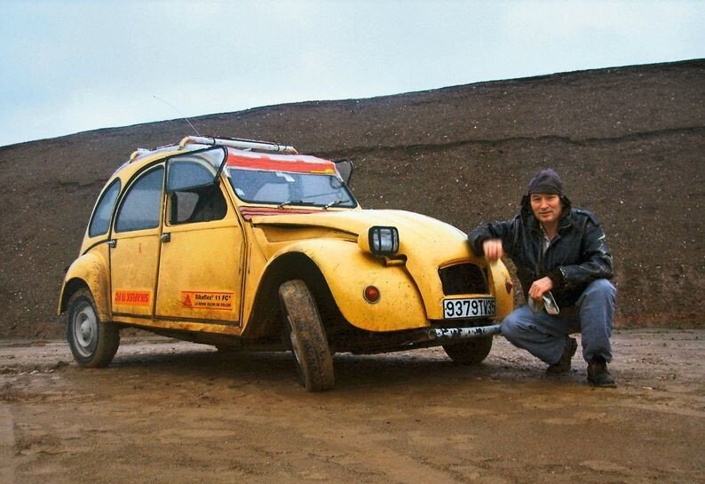 РњРѕС‚РѕС†РёРєР» РёР· Citroen 2cv