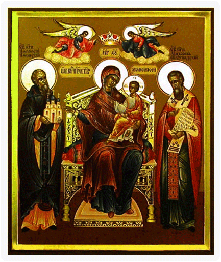 Икона Божией Матери "Домостроительница"