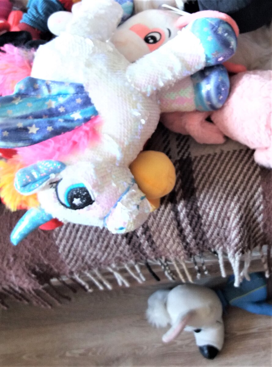 Мягких игрушек в доме уже слишком много